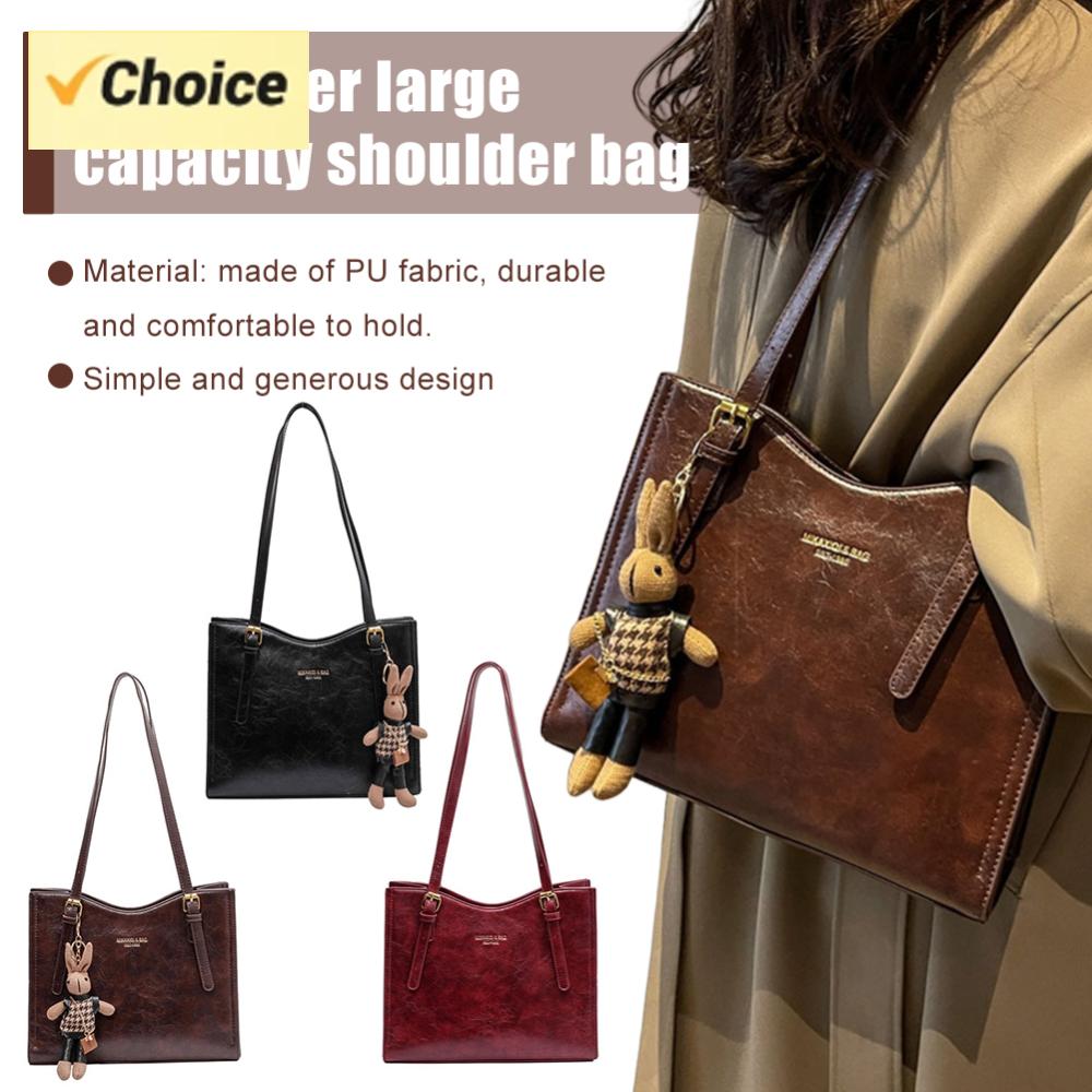 Leather Work Handbags For Women - Kadın Vintage işe gidip gelme çantası