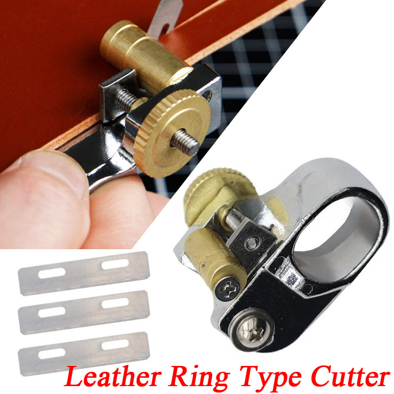 Leatherworking Equipment - 1 adet Deri Halka Tipi Kesici