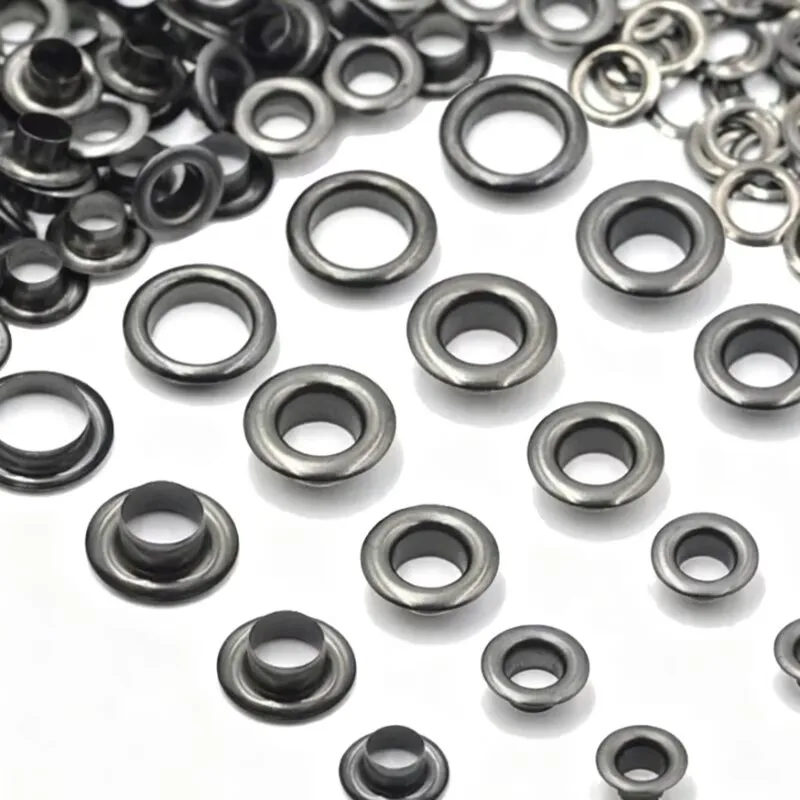 Leatherwork Eyelets - 100 Set Metal Kuşgözü Halka Seti,