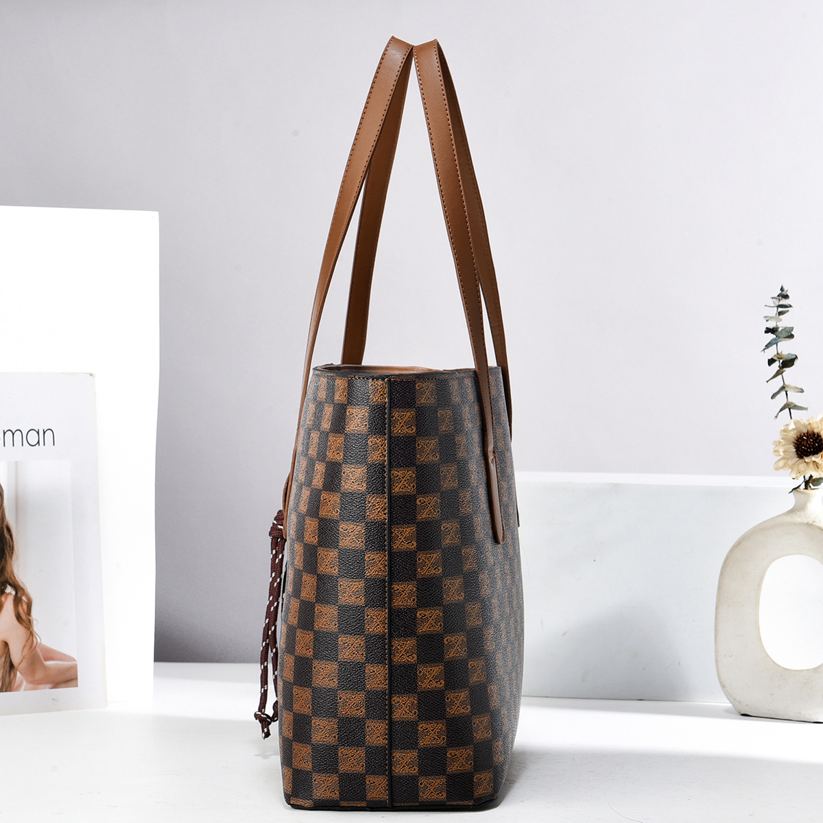 Bez Çantalar PU Deri Çantalar  - Leather Work Handbags For Women incelemesi ve fiyatı