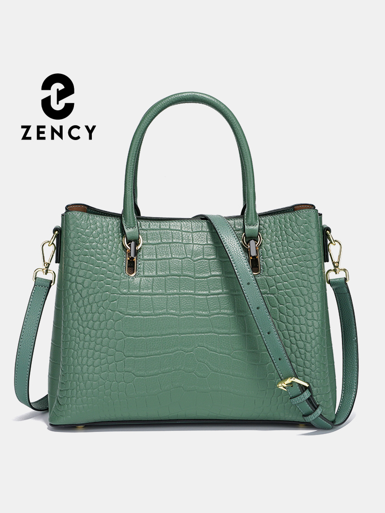 Zency Kadın Hakiki Deri Üst Sa - Leather Work Handbags For Women incelemesi ve fiyatı