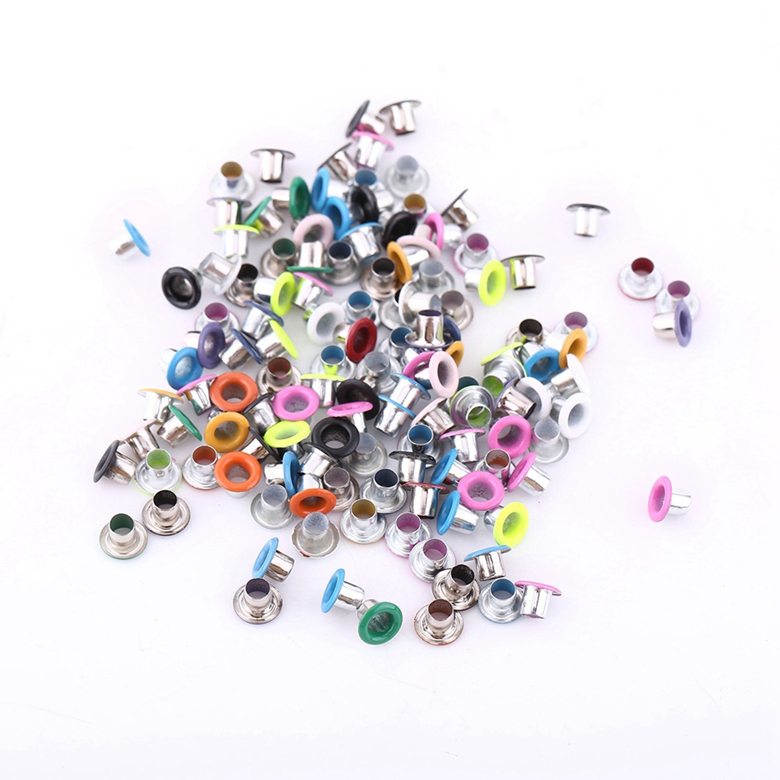 500 Adet Karışık Renkler 3mm Y - Leatherwork Eyelets incelemesi ve fiyatı