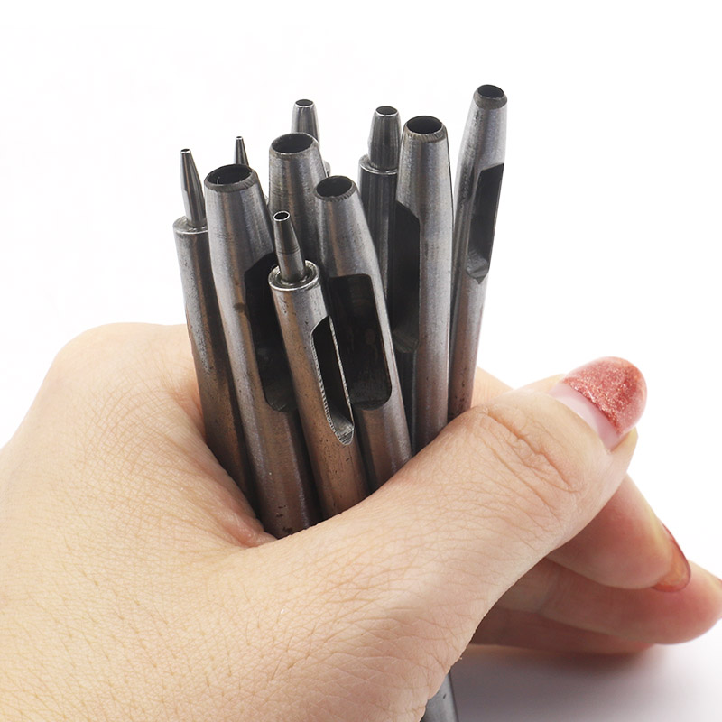 10 adet döner deri delik delme - Leatherwork Hole Punch incelemesi ve fiyatı