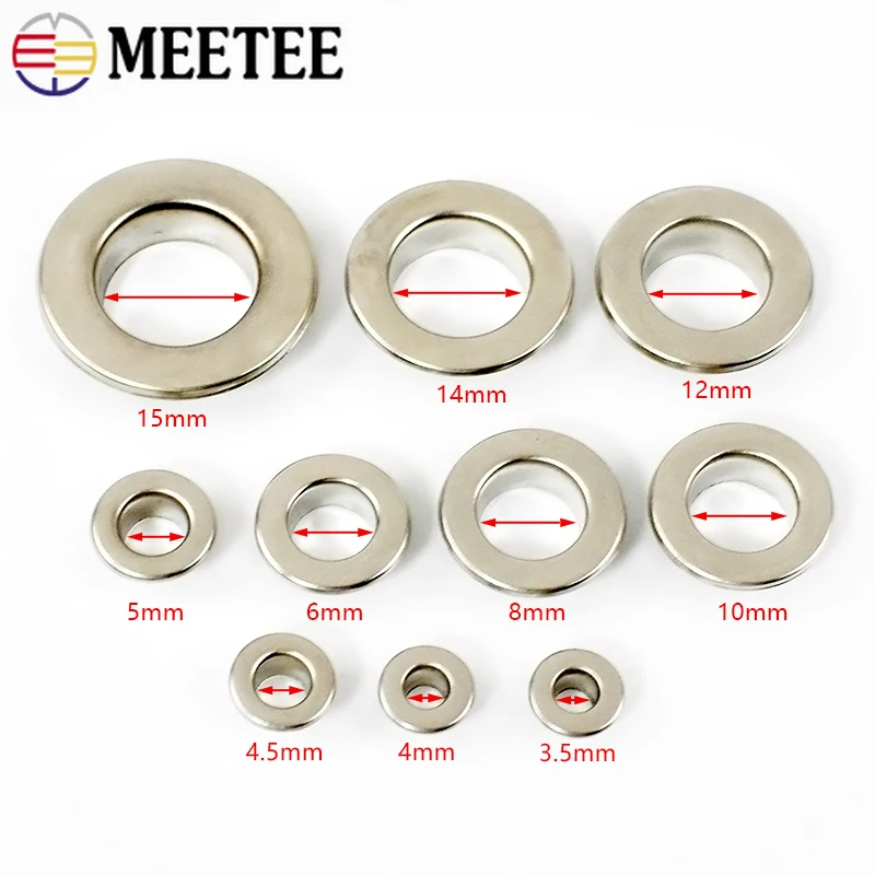 50 adet 3.5-15mm Metal Kuşgözü - Leatherwork Eyelets incelemesi ve fiyatı