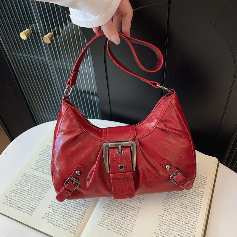 Y2K Retro Pileli Deri Omuz Çan - Leatherwork Workshop incelemesi ve fiyatı