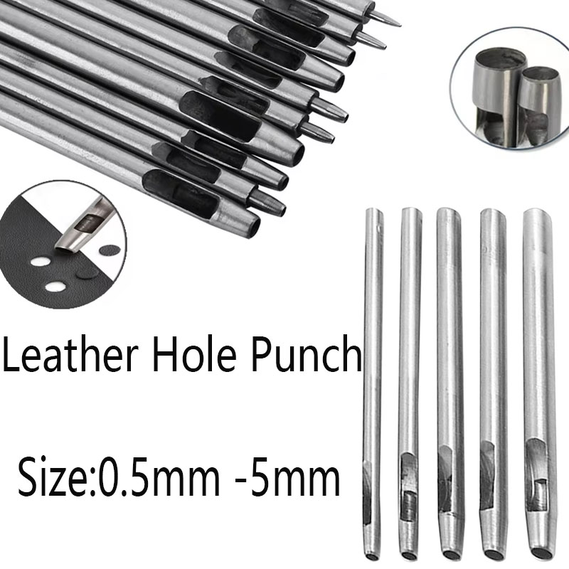 0.5-5mm Deri Delik Delme Alet  - Leatherwork Hole Punch incelemesi ve fiyatı