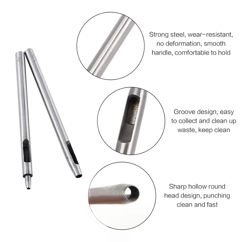 0.5-5mm Deri Delik Delme Alet  - Leatherwork Hole Punch incelemesi ve fiyatı