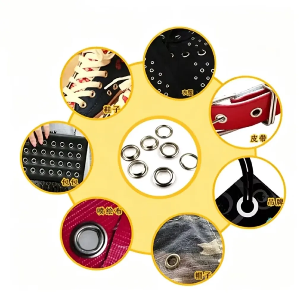 100 Set Metal Kuşgözü Halka Se - Leatherwork Eyelets incelemesi ve fiyatı
