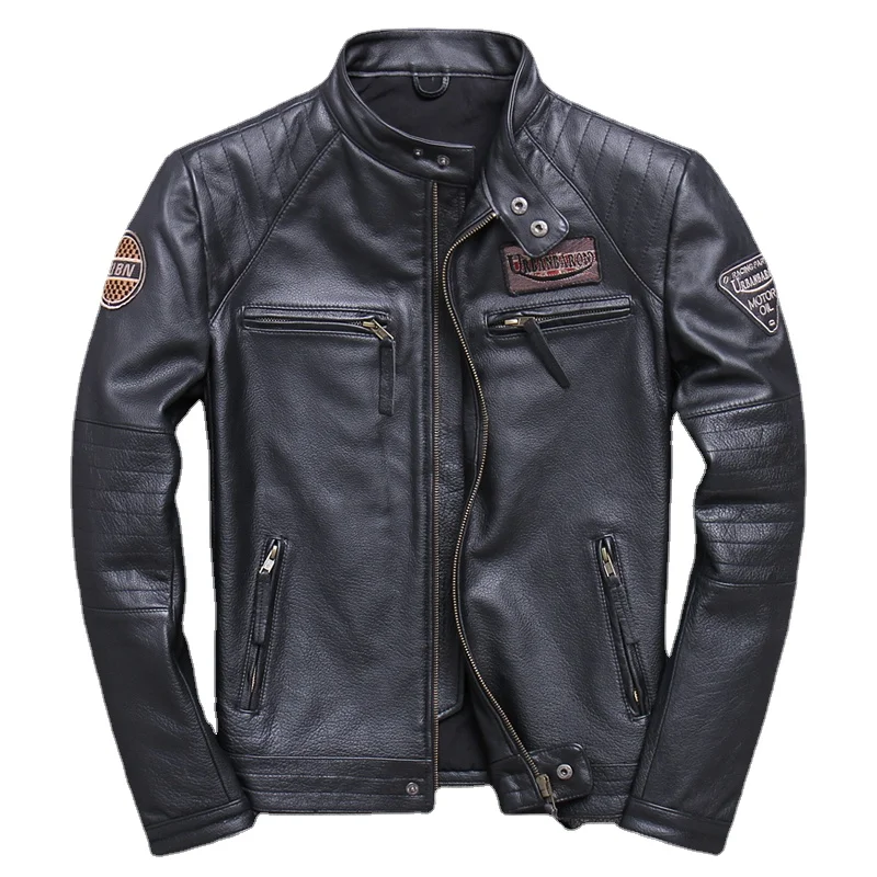 Moda Biker ceketler Vintage er - Leather Work Jacket incelemesi ve fiyatı