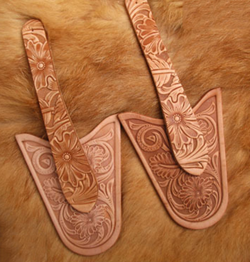 Tang hanedanı çiçek El işi ben - Unique Leather Work incelemesi ve fiyatı