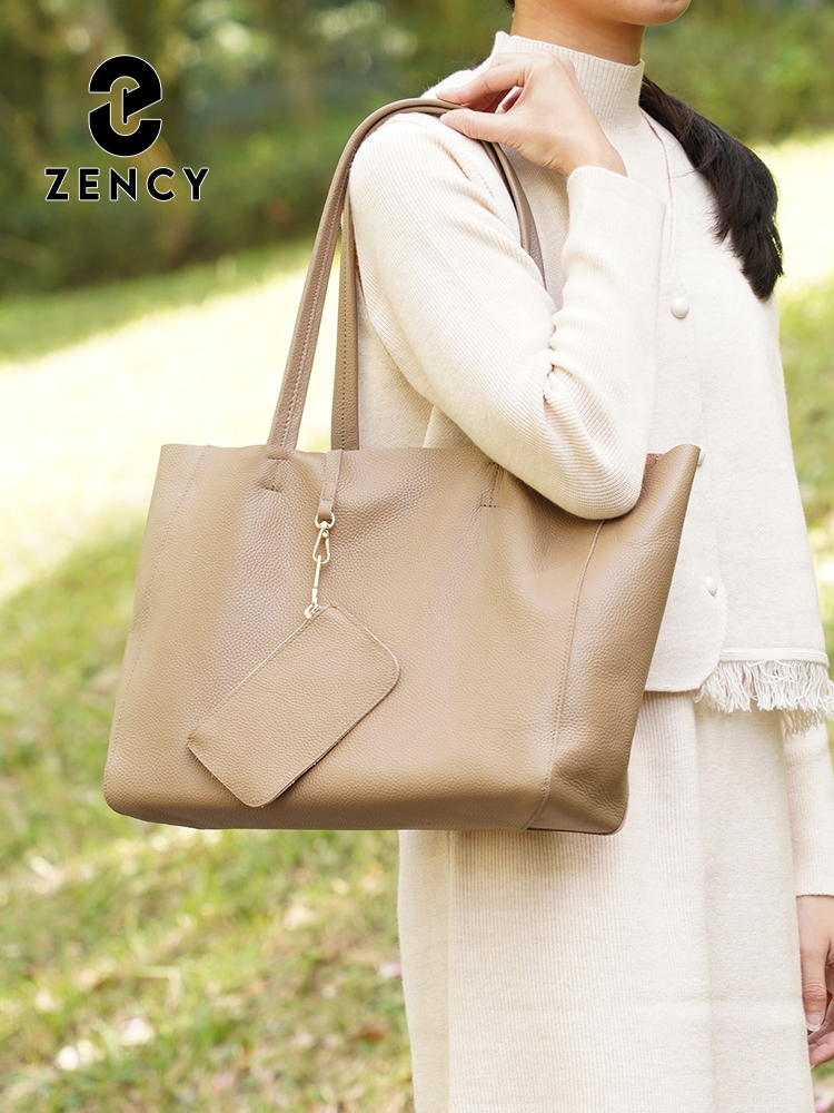 Zency Hakiki Deri Büyük Tote Ç - Leather Work Handbags For Women incelemesi ve fiyatı