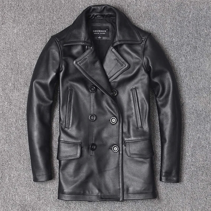 Hakiki deri ceket erkek üst ka - Leather Work Jacket incelemesi ve fiyatı