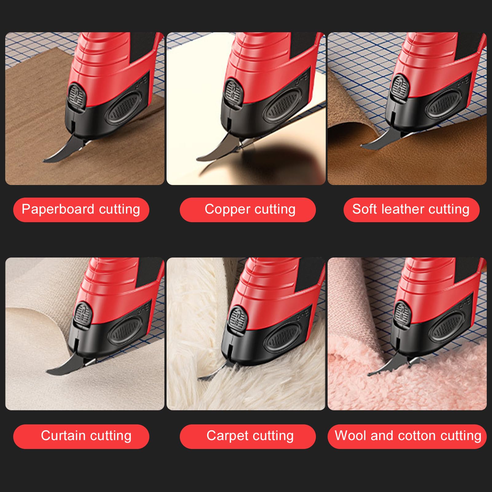 Akülü Elektrikli Makas Kesici  - Leatherworking Equipment incelemesi ve fiyatı