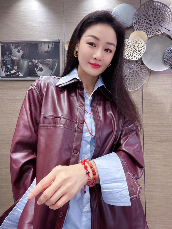 Kadın Üzüm Moru PU Deri Ceket  - Leather Work Jacket incelemesi ve fiyatı