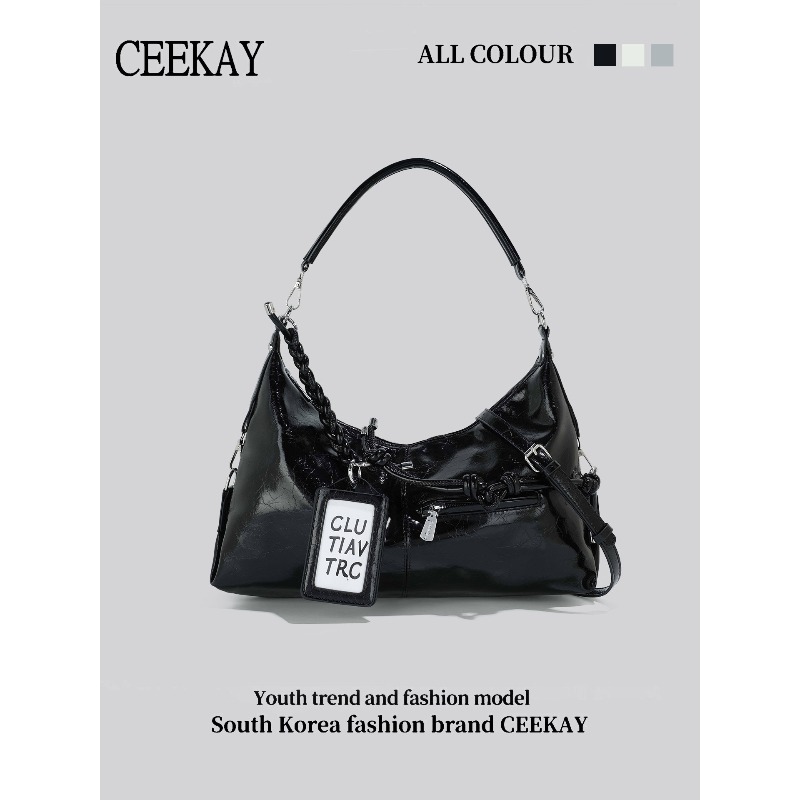 2026 CEEKAY Parlak Deri Hobo Ç - Leatherwork Letters incelemesi ve fiyatı