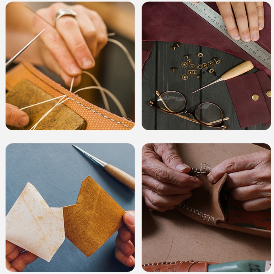 2 adet Deri El Dikiş Zımbası A - Leatherwork Hole Punch incelemesi ve fiyatı