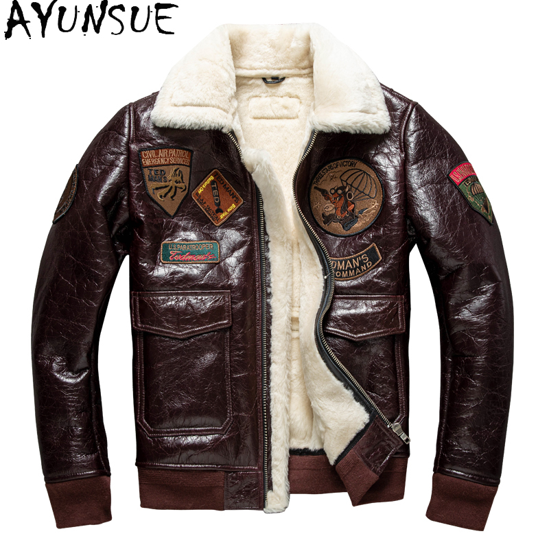 AYUNSUE Kış Deri Ceket Erkek G - Leather Work Jacket incelemesi ve fiyatı