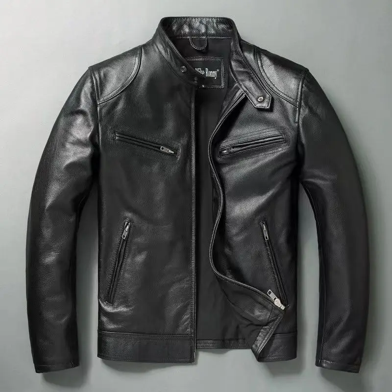 Hakiki deri ceket erkekler 100 - Leather Work Jacket incelemesi ve fiyatı