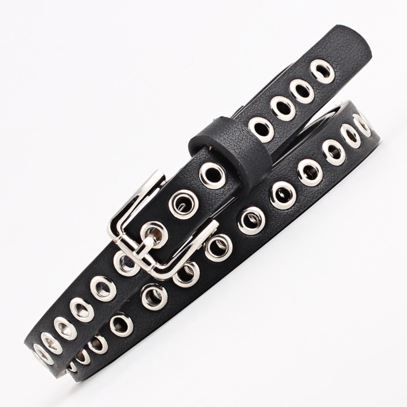 1.4 cm Kadın Pantolon Kemer Pu - Leatherwork Eyelets incelemesi ve fiyatı